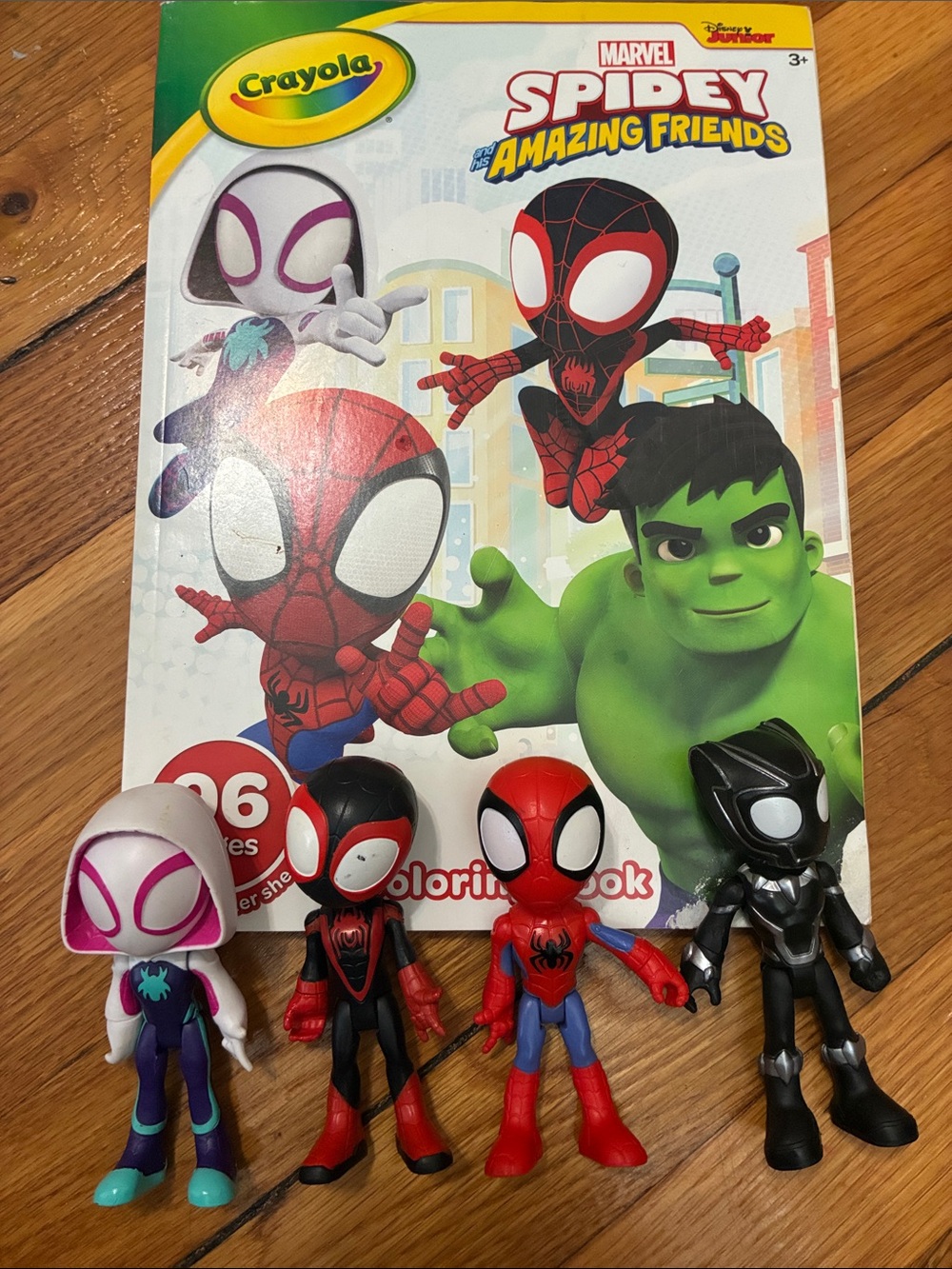 Spider and his AmazingFriends Mini Figure Set & Coloring Book